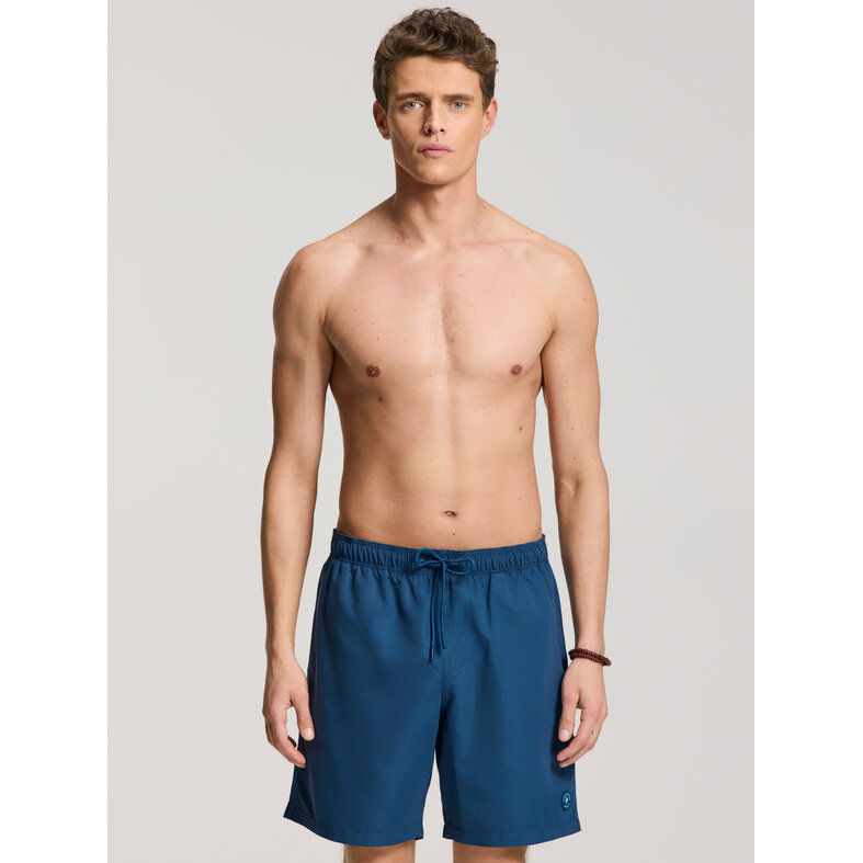 Shiwi Shiwi Heren Zwemshort MIKE 7" Effen Blauw
