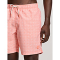 Shiwi Shiwi Men's Swim Short MIKE 7" Print Coral Orange