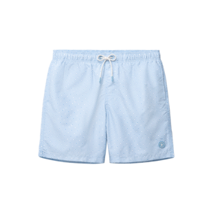 Shiwi Heren Zwemshort MIKE 7" Print Lichtblauw