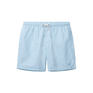 Shiwi Men's Swim Short MIKE 7" Striped Light Blue/White