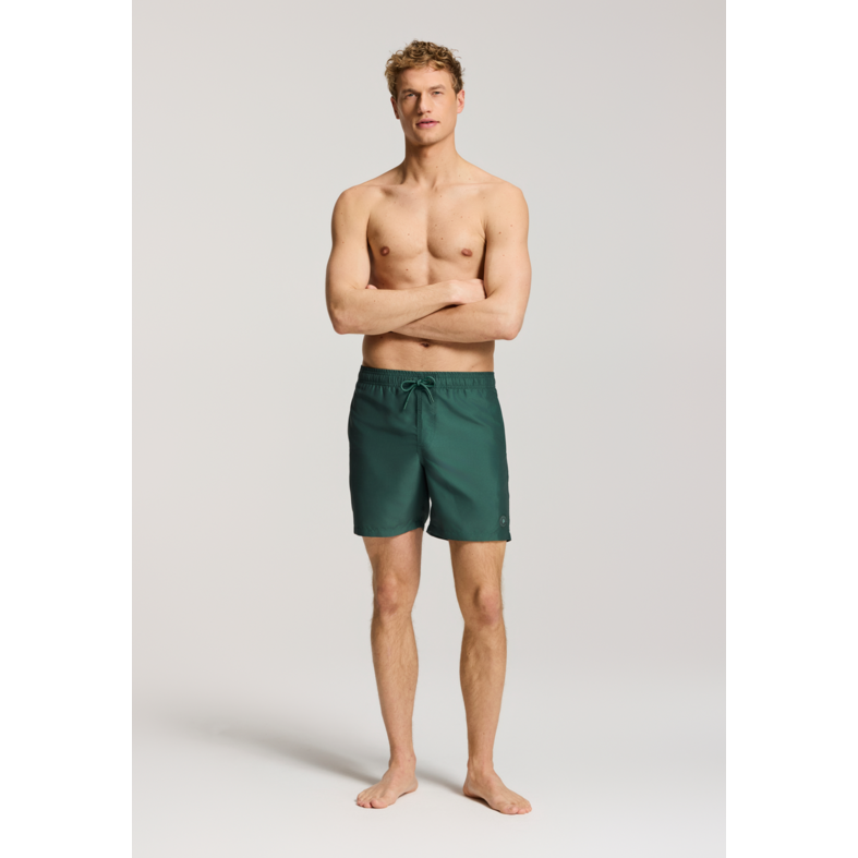 Shiwi Shiwi Heren Zwemshort MIKE 7" Effen Donkergroen