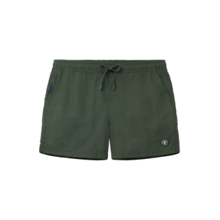 Shiwi Men's Swim Short MIKE 7" Solid Dark Green