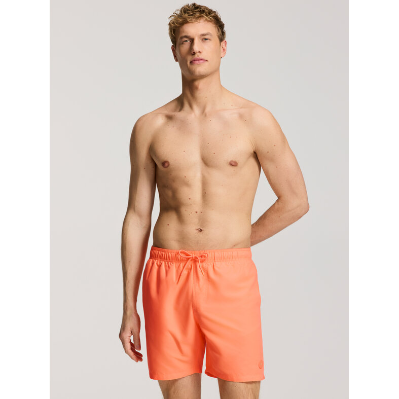 Shiwi Shiwi Heren Zwemshort MIKE 7" Effen Neon Oranje