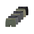O'Neill O'Neill Heren Boxershorts Trunks 6-Pack Groen/Grijs/Zwart