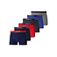 O'Neill O'Neill Heren Boxershorts Trunks 6-Pack Blauw/Grijs/Rood