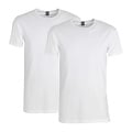 Alan Red Alan Red Heren Ondershirt OTTOWA Stretch T-shirt Ronde Hals 2-Pack Wit
