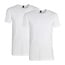 Alan Red Alan Red Heren Ondershirt OTTOWA Stretch T-shirt Ronde Hals 2-Pack Wit
