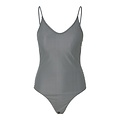 PIECES Pieces Dames Badpak PCBAOMI Ronde Hals Zwart/Wit Gestreept