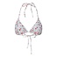 PIECES Pieces Dames Triangel Bikini Top PCBAOMI Gebloemde Print
