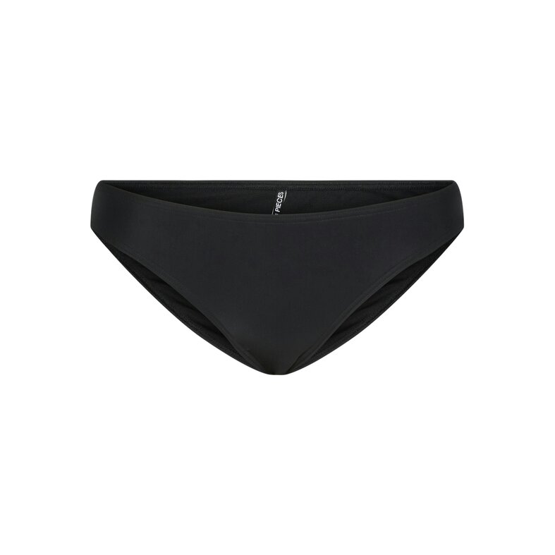 PIECES Pieces Women's Bikini Slip PCBAOMI Solid Black