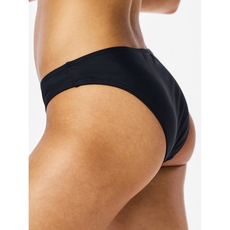 PIECES Pieces Women's Bikini Slip PCBAOMI Solid Black