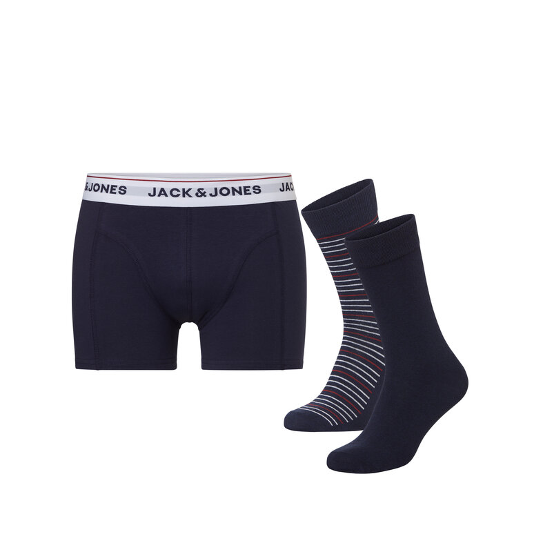 Jack & Jones Jack & Jones Men's Giftbox Socks + Boxer Shorts JACORDINARY Dark Blue