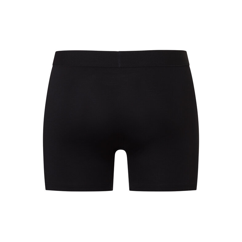 Alan Red Alan Red Heren Boxershorts Bamboe Bomber 2-Pack Effen Zwart