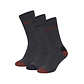 Dunlop Dunlop Heren Werksokken 3-Pack Grijs