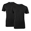 Alan Red Alan Red Heren Ondershirt OTTOWA Stretch T-shirt Ronde Hals 2-Pack Zwart