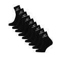 O'Neill O'Neill Sportsokken Unisex Quarter 9-Pack Effen Zwart
