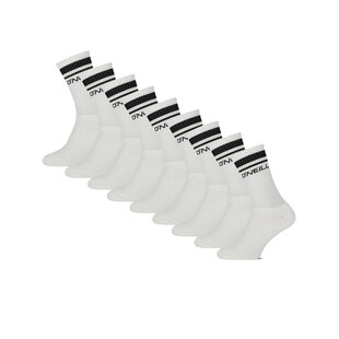 O'Neill Sportsokken Unisex 9-Pack Effen Wit
