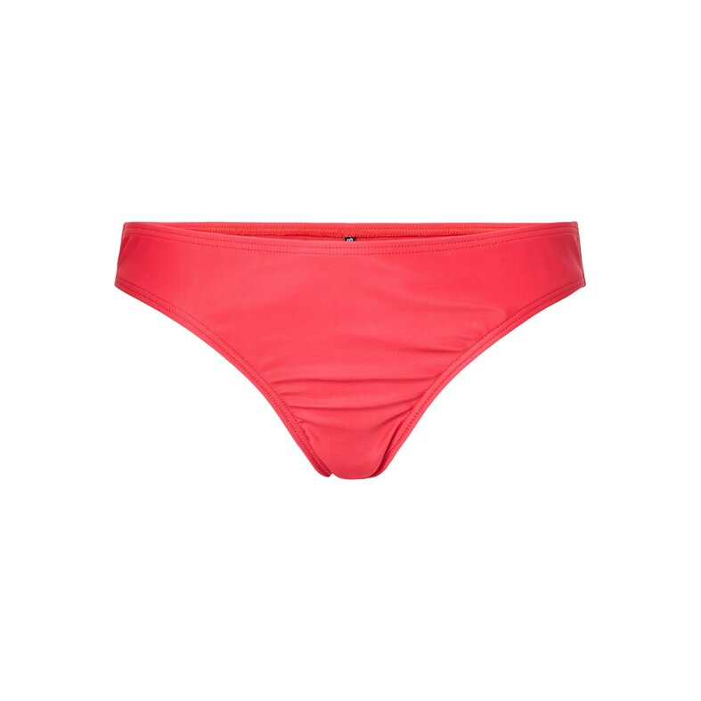 PIECES PIECES Dames Bikini Slip PCBAOMI Effen Rood