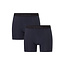 Alan Red Alan Red Heren Boxershorts Bamboe Bomber 2-Pack Effen Donkerblauw