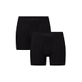 Alan Red Alan Red Heren Boxershorts Bamboe Bomber 2-Pack Effen Zwart