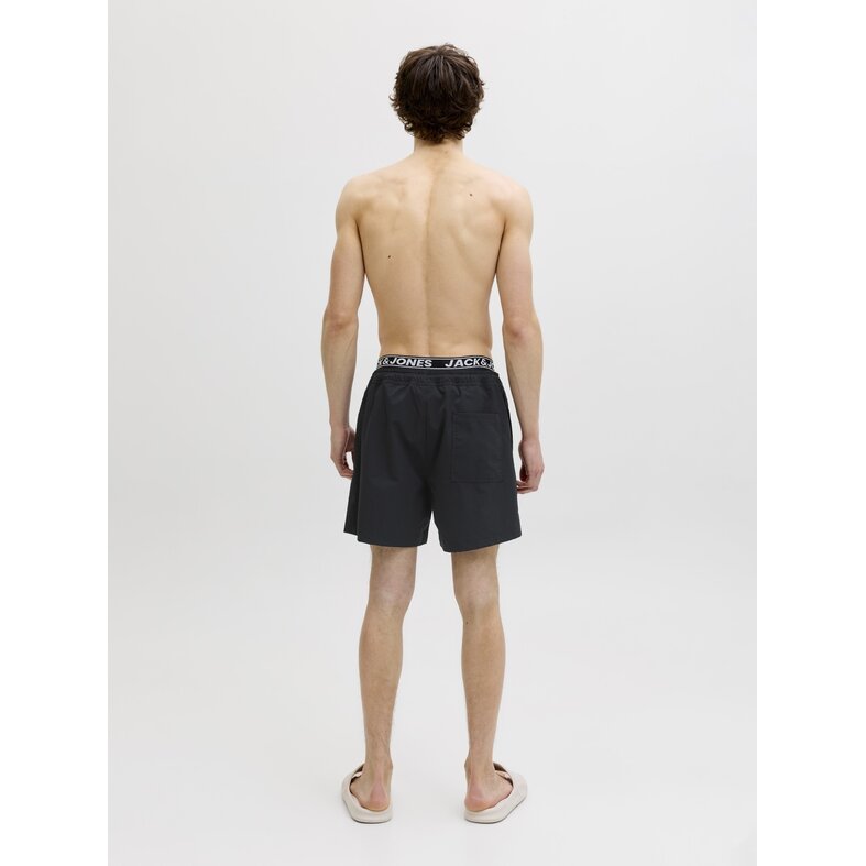 Jack & Jones Jack & Jones Heren Zwemshort JPSTMAUI SURF Dubbele Waistband Effen Zwart