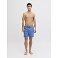 Jack & Jones Jack & Jones Men's Swim Short JPSTMAUI SURF Double Waistband Solid Blue