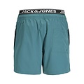 Jack & Jones Jack & Jones Men's Swim Short JPSTMAUI SURF Double Waistband Plain Blue Green