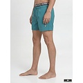 Jack & Jones Jack & Jones Men's Swim Short JPSTMAUI SURF Double Waistband Plain Blue Green