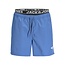 Jack & Jones Jack & Jones Men's Swim Short JPSTMAUI SURF Double Waistband Solid Blue