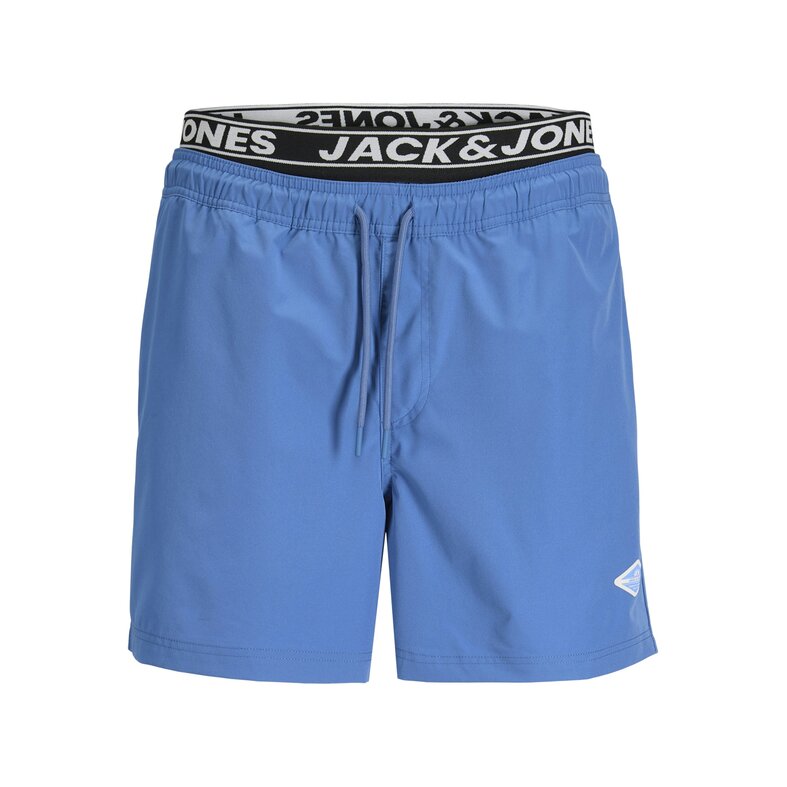 Jack & Jones Jack & Jones Heren Zwemshort JPSTMAUI SURF Dubbele Waistband Effen Blauw