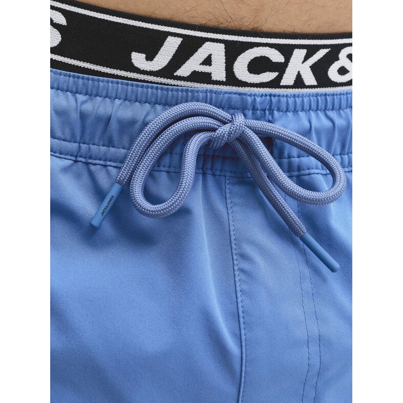 Jack & Jones Jack & Jones Heren Zwemshort JPSTMAUI SURF Dubbele Waistband Effen Blauw