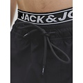 Jack & Jones Jack & Jones Heren Zwemshort JPSTMAUI SURF Dubbele Waistband Effen Zwart