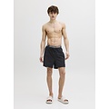 Jack & Jones Jack & Jones Men's Swim Short JPSTMAUI SURF Double Waistband Plain Black