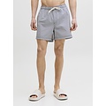 Jack & Jones Jack & Jones Heren Zwemshort JPSTMAUI OCEAN Seersucker Gestreept Donkerblauw