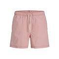 Jack & Jones Jack & Jones Heren Zwemshort JPSTMAUI OCEAN Seersucker Gestreept Rood