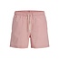 Jack & Jones Jack & Jones Men's Swim Short JPSTMAUI OCEAN Seersucker Striped Red