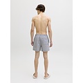 Jack & Jones Jack & Jones Heren Zwemshort JPSTMAUI OCEAN Seersucker Gestreept Donkerblauw