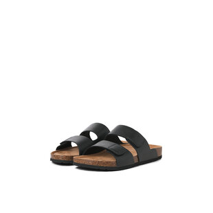 Jack & Jones Men's Sandal Slipper JFWBRUNSWICK Black/Brown