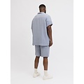 Jack & Jones Jack & Jones Men's Plus Size Blouse & Shorts Co-ord Set JORNANTUCKET Solid Light Blue