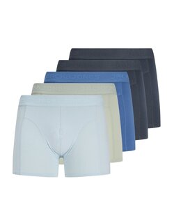 Jack & Jones Heren Boxershorts Trunks JACGILLI Effen 5-Pack Multicolor