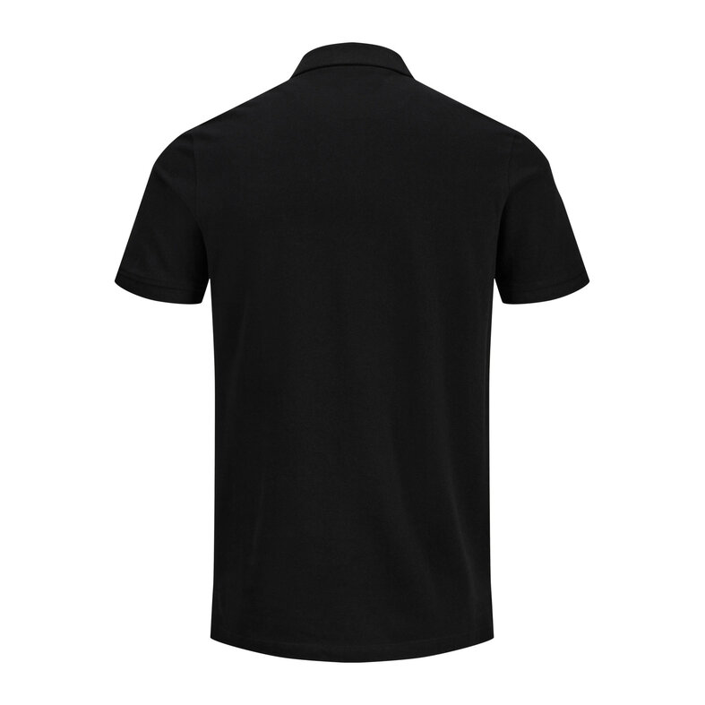 Jack & Jones Jack & Jones Heren Polo JJEPAULOS Zwart
