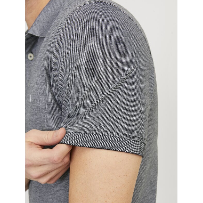 Jack & Jones Jack & Jones Heren Polo JJEPAULOS Grijs