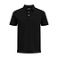 Jack & Jones Jack & Jones Heren Polo JJEPAULOS Zwart