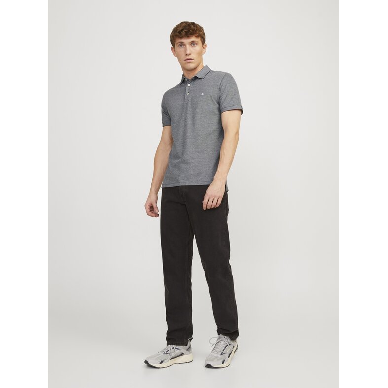 Jack & Jones Jack & Jones Heren Polo JJEPAULOS Grijs