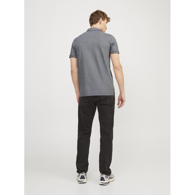 Jack & Jones Jack & Jones Heren Polo JJEPAULOS Grijs