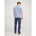 Jack & Jones Jack & Jones Heren Polo JJEPAULOS Blauw