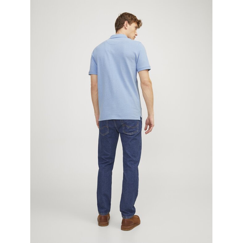 Jack & Jones Jack & Jones Heren Polo JJEPAULOS Blauw