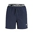 Jack & Jones Junior Jack & Jones Junior Boys Swim Short JPSTMAUI SURF Double Waistband Plain Dark Blue