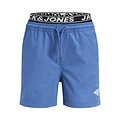 Jack & Jones Junior Jack & Jones Junior Jongens Zwemshort JPSTMAUI SURF Dubbele Waistband Effen Blauw