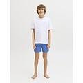 Jack & Jones Junior Jack & Jones Junior Boys Swim Short JPSTMAUI SURF Double Waistband Solid Blue
